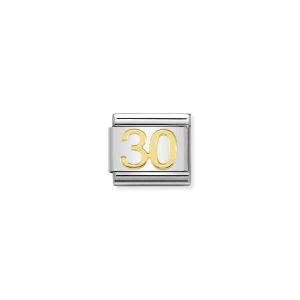 NOMINATION CLASSIC LINK WITH NUMBER 30