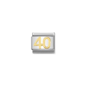 NOMINATION CLASSIC LINK WITH NUMBER 40