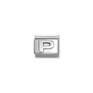 NOMINATION CLASSIC LINK LETTER P IN 925 SILVER