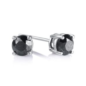Black Diamond Earrings